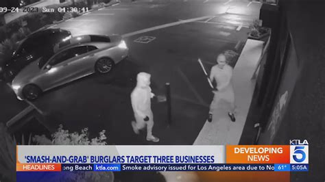 Silver Lake businesses targeted by smash-and-grab thieves